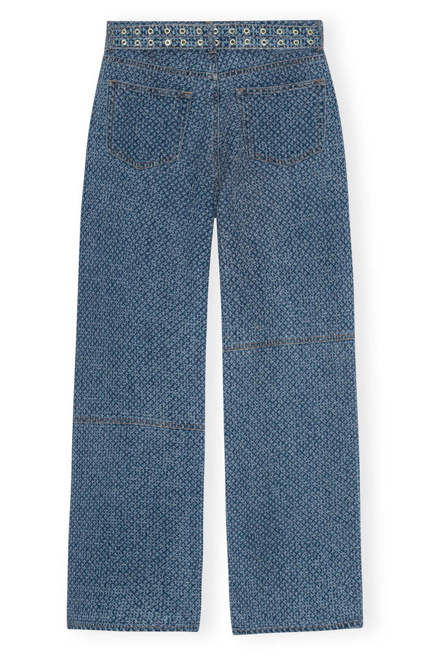 Fluffy Denim Izey Belt - Stilshoppen