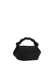 Sort Bou Bag Mini Grained - Stilshoppen