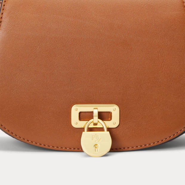 Cognac  Medium Tanner Crossbody Bag - Stilshoppen
