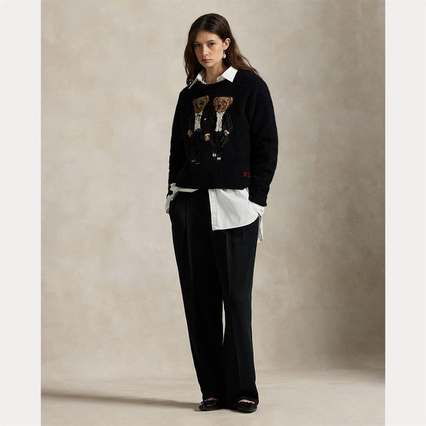 Black Multi Pullover Sweater