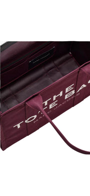 Dark Plum The Large Tote - Stilshoppen