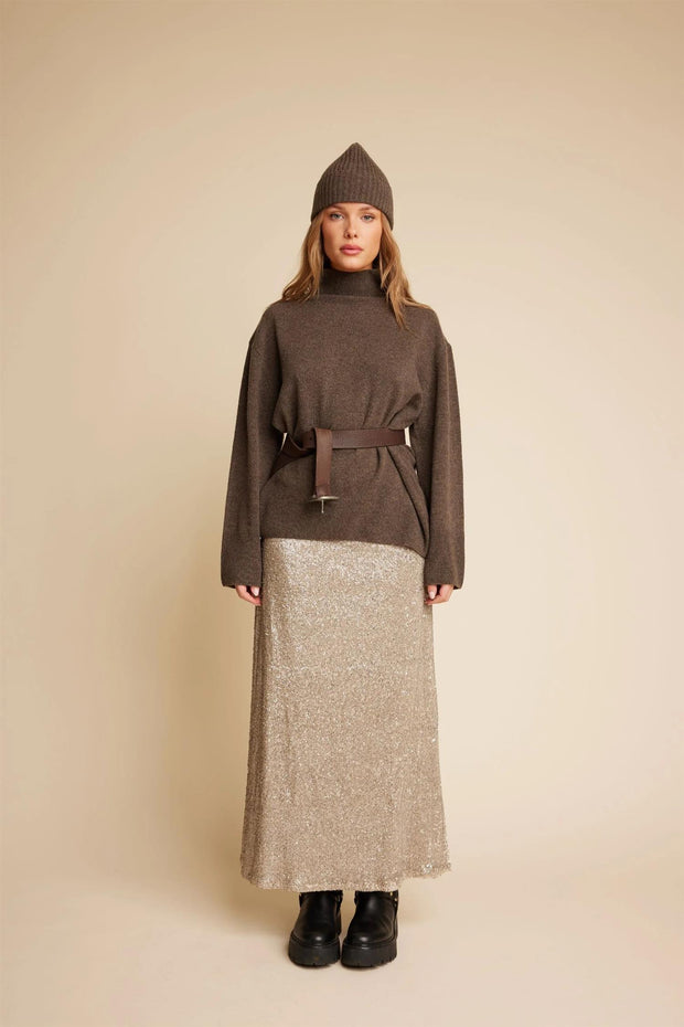 Gull Rikke Sequins skirt - Stilshoppen