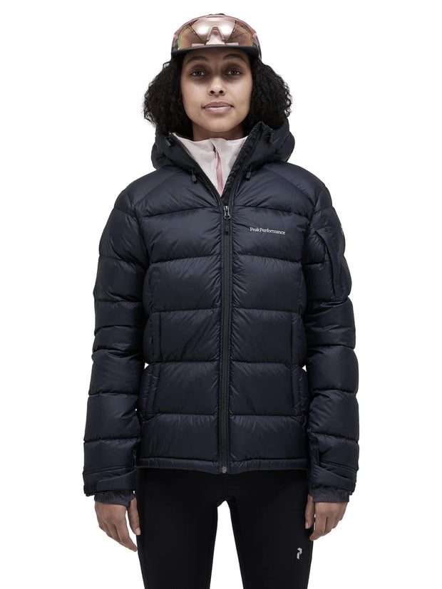 Black W Frost Down Short Coat - Stilshoppen