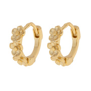 Lupine Flower Huggie Earrings