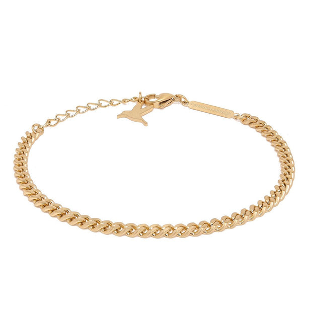 Gull Simple chain armbånd - Stilshoppen