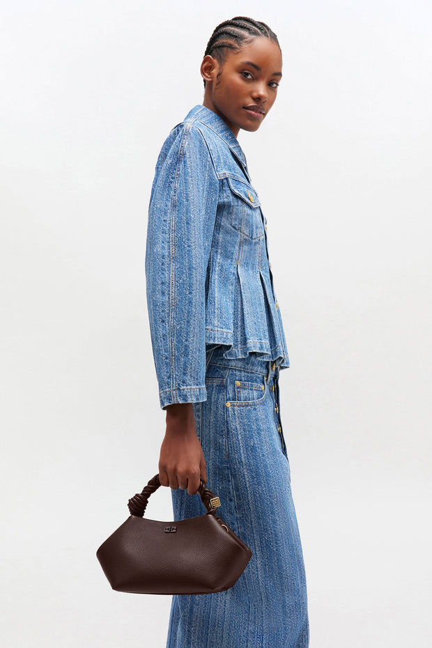 Brun Bou Bag Small Grained - Stilshoppen