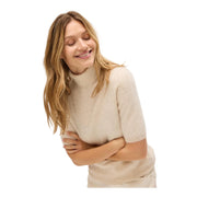 Offwhite Brushed Turtleneck t-shirt