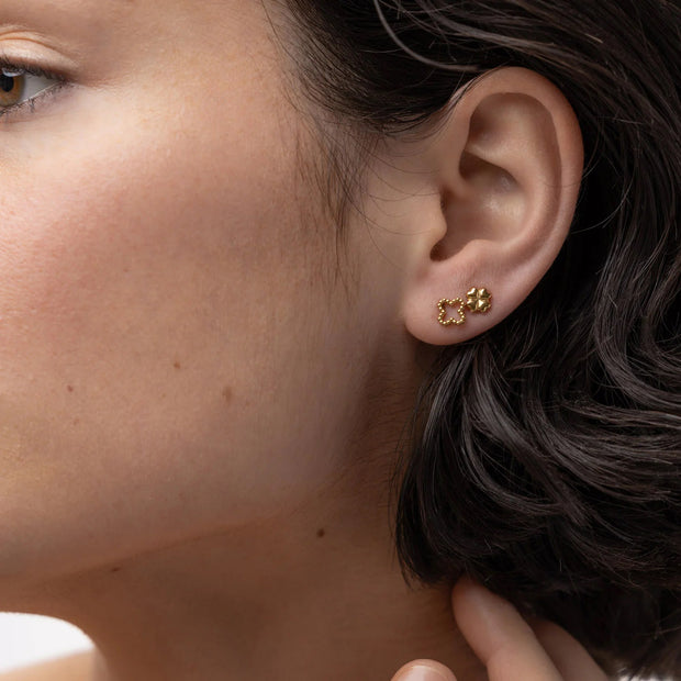 Irma  Clover Stud Earrings