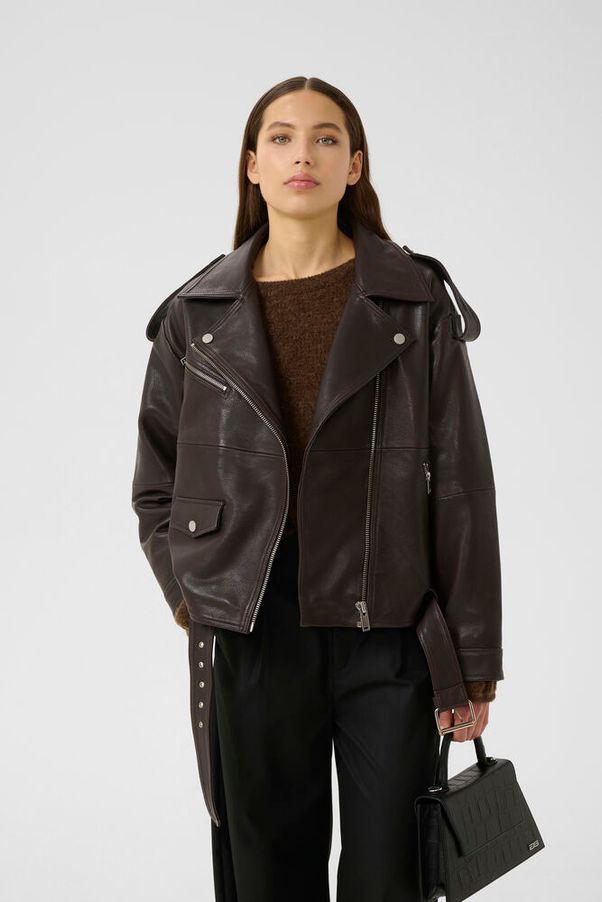Mørkbrun GZvida OZ Jacket - Stilshoppen