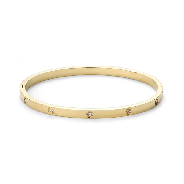 Fiona Crystal Bangle Bracelet