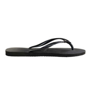Sorte slim sandaler crystal