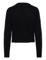 Sort Mohair Girlfriend Sweater - Stilshoppen