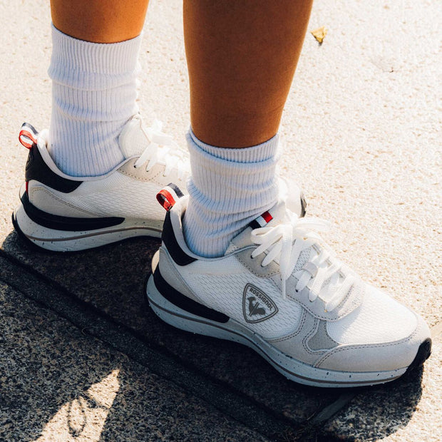 Chalk White W Heritage Retro sneakers - Stilshoppen