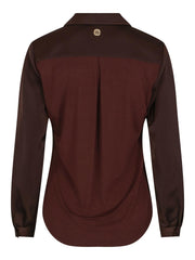 V-neck classic blouse - Stilshoppen