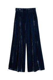 Blå Mister Velvet Trouser