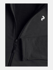 Sort W Rider Zip Hood - Stilshoppen