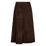 Brun EvelynDEP Suede Skirt