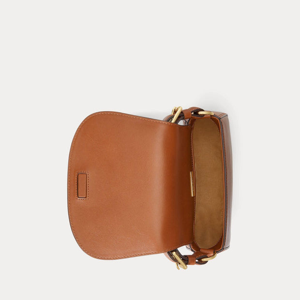 Cognac  Medium Tanner Crossbody Bag - Stilshoppen