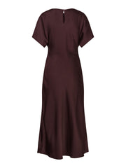 Burgunder Inez Dress - Stilshoppen
