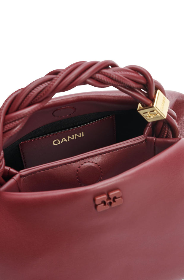 Burgunder Ganni Bou Bag Small - Stilshoppen