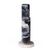 Sort/Hvit Mustique Double Tube Vase