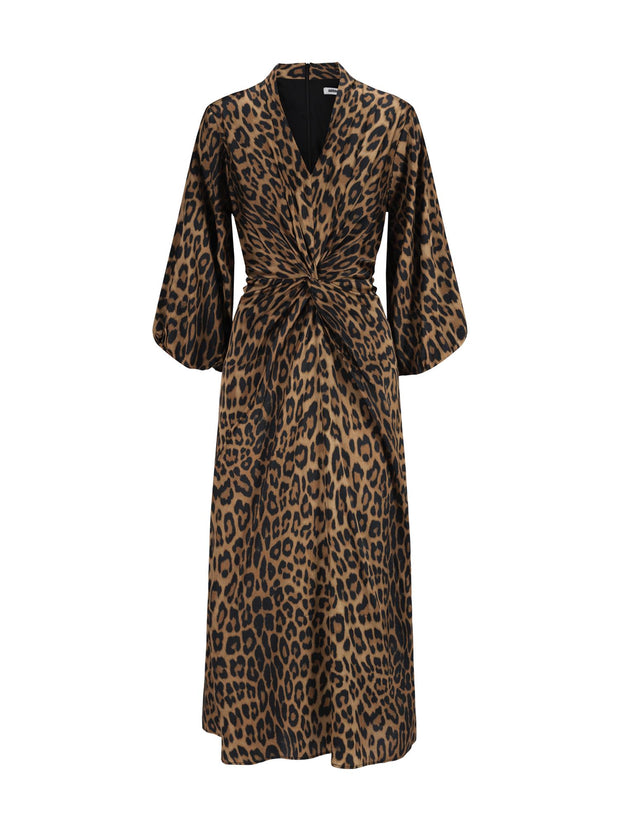 Multi Leopard Lauren Dress - Stilshoppen