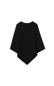 Sort Randy Poncho - Stilshoppen