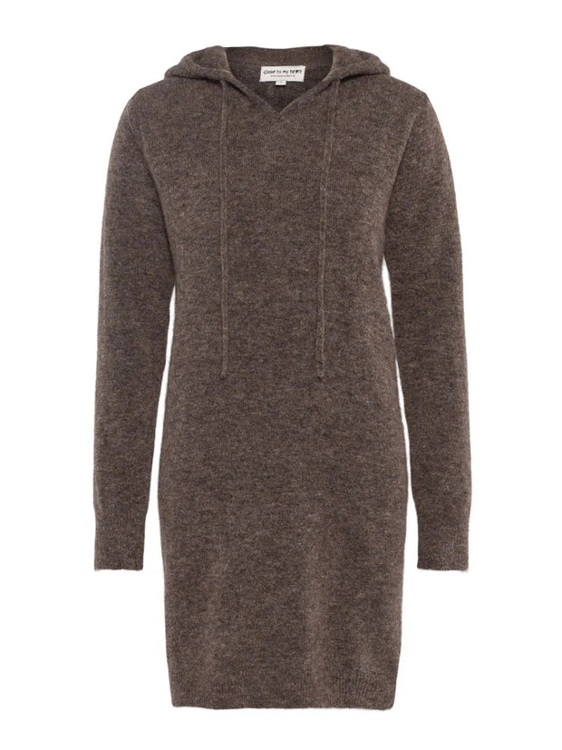 Brun Cassie Hood Dress