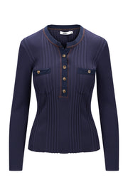 Mørkeblå Ralph Pullover