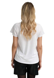 Hvit t-shirt