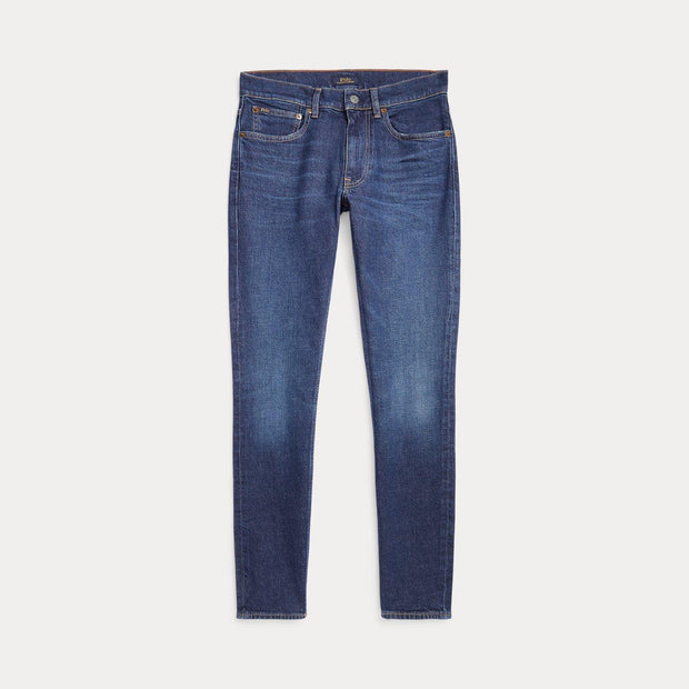 Blå Mid rise skinny jeans - Stilshoppen