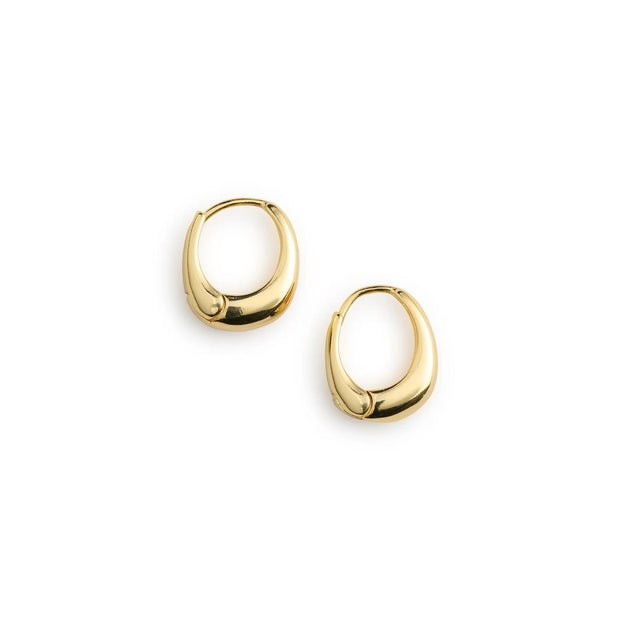Hedvig Classic Wide Hoop Earrings