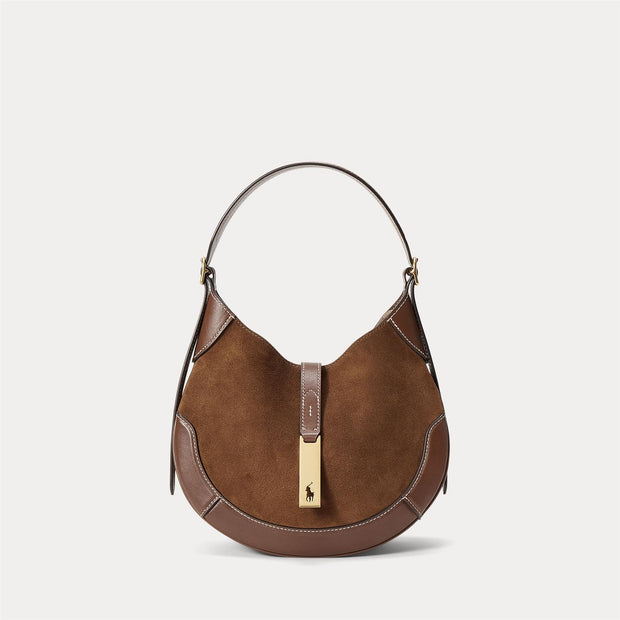 Brun Melert Small Shoulder Bag