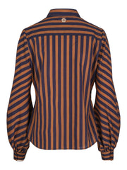 Detailed striped blouse - Stilshoppen