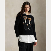 Black Multi Pullover Sweater