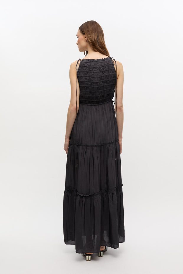 Habotai Maxi Slip Dress
