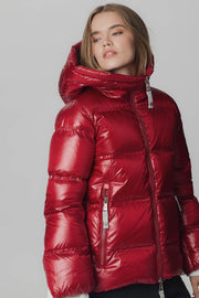 Mørkerød Erika Lux jacket