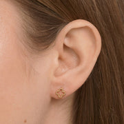 Irma  Clover Stud Earrings