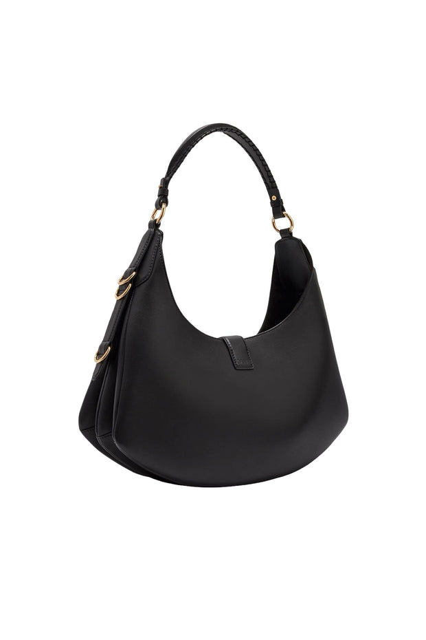 Sort Kat Small Gold bag - Stilshoppen