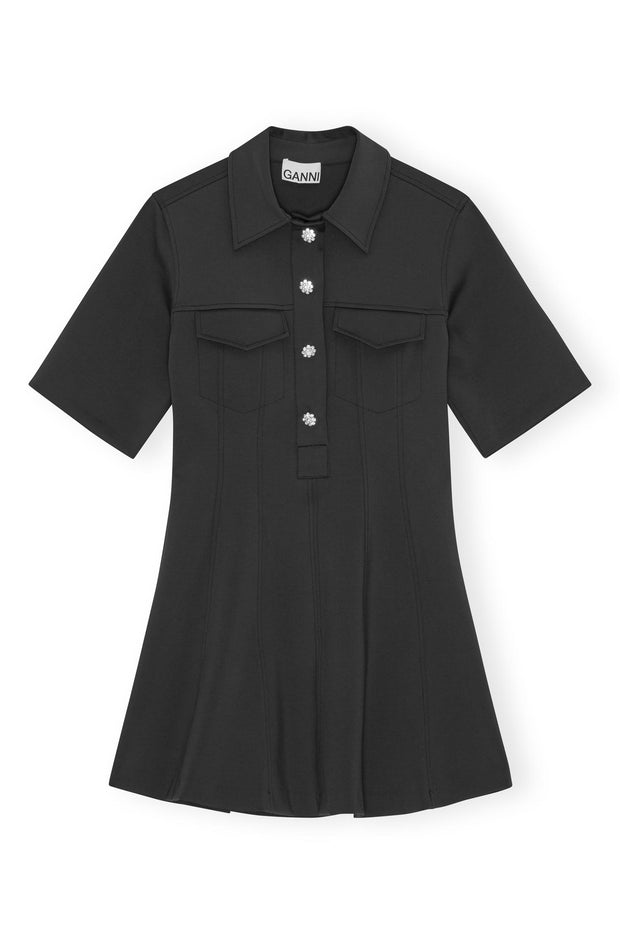 Scuba Neoprene Mini Dress