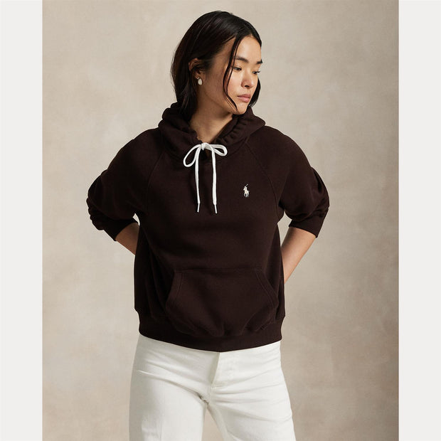 Brun Fleece Hoodie