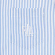 French Blue/White LRL Heritage ESS. 3/4 Sleepshirt