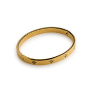 Liv Crystal CLover Bangle