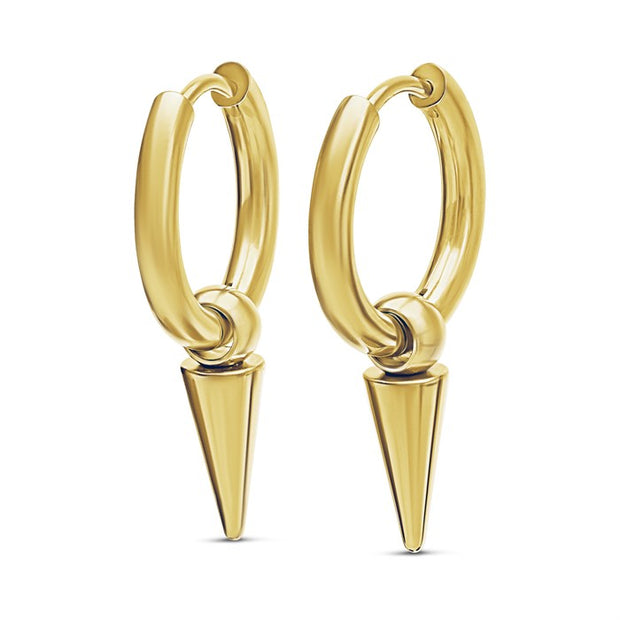 Pim Spike Hoop Earrings