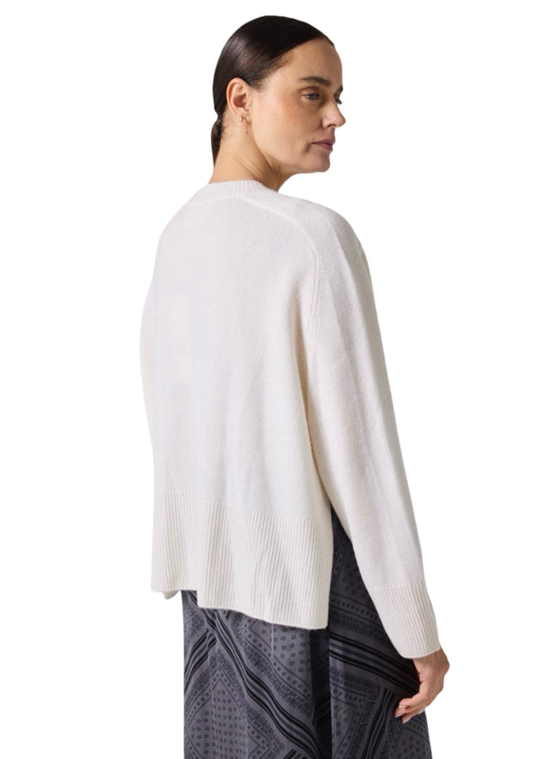 Ecru Pullover Rond