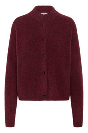 Burgunder AlphaGZ Short Cardigan - Stilshoppen
