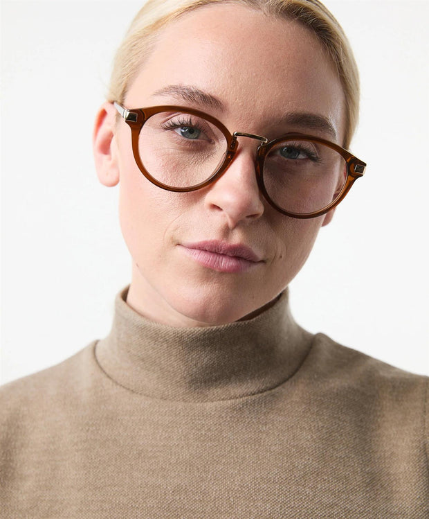 Lysebrun Ann Briller - Stilshoppen