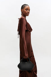 Sort Bou Bag Small Grained - Stilshoppen