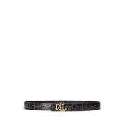 Sort Reversibelt belte 30 medium - Stilshoppen