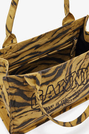 Large Easy Shopper Pocket Print Zebra - Stilshoppen